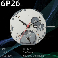 New Genuine Miyota 6P26 Watch Movement Citizen Original Quartz Mouvement Automatic Movement Watch Parts