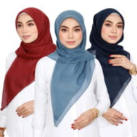 A10 Tudung Bawal Cotton 2023 \PREMIUM\" Lembut Paling Senang Bentuk Bidang 45' READY STOCK ( Page 2)