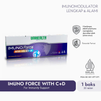 Imunomodulator Lengkap & Alami: IMUNO FORCE WITH C+D