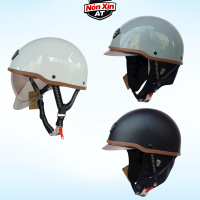 Mũ Bảo HIểm Napoli Phong Cách Kèm 1/2 Kính Âm N220