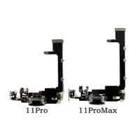 For Apple iPhone 11Pro / 11 Pro Max USB Charging Port Dock Connector Flex Cable With Mic Microphone(No IC)