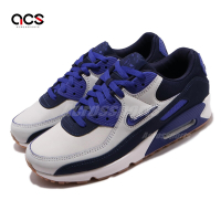Nike 休閒鞋 Air Max 90 PRM 運動 男鞋 經典款 刮刮樂 小logo 質感 穿搭 白 藍 CJ0611102