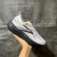 sepatu Brooks Glycerin White Grey Black