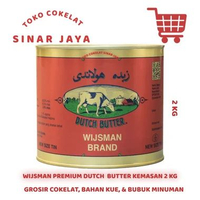 Wijsman Butter 2 Kg - Mentega Butter Wisman 2.27 Kg (Pure Dutch Butter)