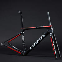 TRIFOX Carbon Road Frame Superlight 875g Quick release Mechanical Groupset Di2 Cycling Bicycle Racing Frameset