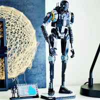 MOC จำนวน 845 ชิ้น Wars Ando K 2SO หุ่นยนต์รักษาความปลอดภัย บล็อกตัวต่อ โมเดลหุ่นยนต์ปริศนา ของเล่น 