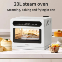 20L Steam Oven 220V Home Vertical Steam Baking Air Frying All-in-one Multi-functional Mini Oven 오븐 hornos para panaderia