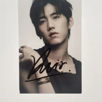 Thai BL Drama I Told Sunset About You BKPP PPKrit Signature Photo Hand Signed Photo Fans Birthday Gift For Collection