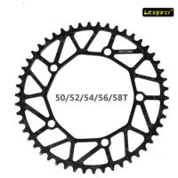 Litepro Ultralight Bicycle Chainring 46/48/50/52/54/56/58T AL7075 BMX Folding Bike Parts BCD 130mm