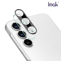 Imak 艾美克 SAMSUNG 三星 Galaxy A55 5G 鏡頭玻璃貼(一體式)(曜黑版) 奈米吸附 鏡頭貼 鏡頭保護貼 鏡頭膜