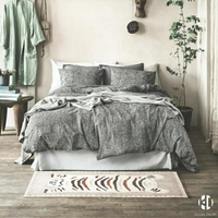 老虎長毛絨北歐簡約設計網紅家用臥室書房床邊毯長條地毯【聚物優品】