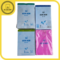 [Lốc 10 cuốn] Sổ hóa đơn bán hàng 1 liên, 2 liên các loại