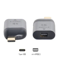 CY Xiwai Type C USB-C to Mini DP Displayport Converter Adapter 4K 2K 60hz for Tablet &amp; Phone &amp; Laptop