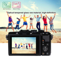 Tempered Glass Screen Protector Cover for Olympus Camera E-M10 Mark II, E-M10, EPL7/EPL8, EP5, EM1 Anti-scratch Glass Film