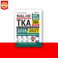 Buku TKA SMA | Bahasa Indonesia, Bahasa Inggris, Matematika SMA 2026/2027 - Arruzz Media Bahasa Indo