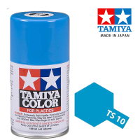 【鋼普拉】現貨 TAMIYA 田宮 模型 噴漆 噴罐 油性漆 85010 TS10 TS-10 法國藍色 100ml