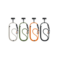【TORRAS 圖拉斯】LoopGo Clasp 戶外風格登山扣手機掛繩(Outdoor出遊 一鉤就Go)