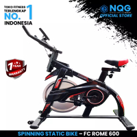 Lifesports LIFESPORTS - New Alat Olahraga Gym Fitness Sepeda Statis Fc Rome 600 Spinning Static Bike