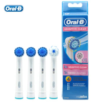 Oral B Electric Toothbrush Heads EB17 Sensitive Clean EB60 SENSI Ultra Thin Gum Care Deep Clean Remove Teeth Stain Soft Bristle
