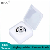 HTOC Optical Fiber Cleaver High-precision Cleaver Blade With 36,000 Cleaves 12 Sides Optical Fiber Cleaver Tools FC-6S