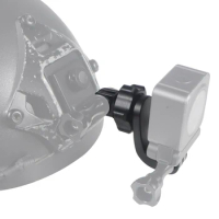 FEICHAO J-hook Buckle Chest Strap Helmet Mount Camera Holder 360 Swivel for Gopro 10 9 8 7 /Insta360 ONE R for DJI Action Camera