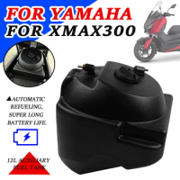 Motorcycle Travel Accessories For YAMAHA XMAX 300 X-MAX 300 XMAX300 X-MAX300 2022 12L Auxiliary Fuel Tank Gas Petrol Fuel Tank
