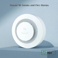 Original Mijia Fire Alarm Smoke Detector Smoke Sensor Bluetooth Audible Visual Alarm Notification Work With Mi Home APP