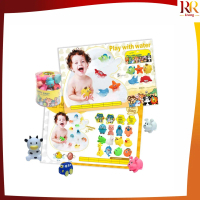 [COD] RR M253 Mainan Mandi Anak Karet Set Karakter Bisa Bunyi / Mainan Bebek Anak Bayi Mainan Edukas