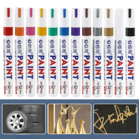 White Permanent Marker White Paint Pens for Wood Rock Leather Glass Metal  Marker 