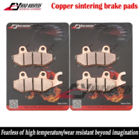 Copper sintering Front Rear Brake Pads For KYMCO Bet &amp; Win 125/150 Dink LX Grand Dink/Miler KR Quannon Spike Yager GT 200i 250