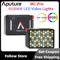 Aputure MC Pro 2000K-10000K RGBWW LED Video Light IP65 Magnetic Photography Lighting For Live Vlog Photo Studio