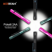 【ACEBEAM】錸特光電 Pokelit 2AA 600流明(高顯色 中白光 EDC手電筒 筆燈 瞳孔燈 USB-C充電)