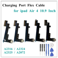 1Pcs Charging Port Connector Flex Cables for iPad Air 4 2020 A2316 A2324 A2325 A2072 USB Charger Dock Cable Replacement Parts