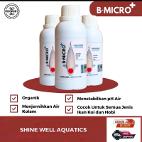 BMICRO+ BMO+ BMIKRO+ ORIGINAL 250 MLPROBIOTIK KOI BACTERI STARTER KOLAM KOI IKAN HIAS ARWANA CHANA