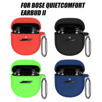 Silicone Case For Bose QuietComfort Earbuds II Bluetooth Earphone Case Cover Headset Protector for Bose QuietComfort Earbuds II