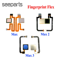 For Xiaomi Mi MAX 3 Fingerprint Sensor Button Touch ID Scanner Key Flex Cable Ribbon For Xiaomi Mi Max 2 FinerPrint Button