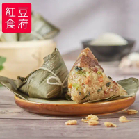 【紅豆食府】上海菜飯鮮肉粽4入禮盒#3組-3組