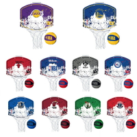 Wilson 威爾森 NBA隊徽小籃板 門掛籃框 室內籃球框 迷你小籃板 兒童籃框 WTBA1302