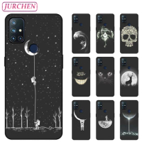 Silicone Custom Case For OnePlus Nord N10 5G BE2028 BE2026 Cat Cartoon Printing Cover For One Plus 1+ Nord N 10 5G BE2025 BE2029