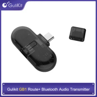 GuliKit Route+ Buletooth USB Receiver or Transmitter with Audio for Nintendo Switch Switch Lite