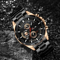 Jam Tangan Pria Va Va Voom 216 Vavavoom  Kulit Leather Anti Karat Premium Original