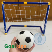 Goal บอล โกล์วบอล ฟุตบอล สำหรับเด็ก ฟุตบอลเด็ก พร้อมโกล์ว แบบพกพา ขนาด  60 x 44 cm ของเล่นเด็กชาย คํ