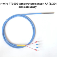 PT1000 Temperature Sensor. Four-wire System, 1/3B Level
