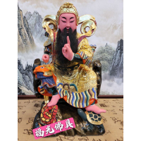 福光佛具 1尺3安金樟木玄天上帝 神尊-神像-神明-金身-佛像