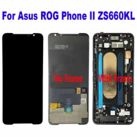 For ASUS ROG Phone II Phone 2 ZS660KL I001D LCD Display Touch Screen Digitizer Assembly For Asus ROG 2 I001D