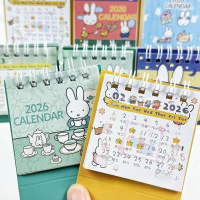 ปฏิทินน่ารัก ปฏิทินพกพา ปฏิทินตั้งโต๊ะ2026 ปี2569 ลายmiffy สำหรับตกแต่งห้อง พร้อมส่ง