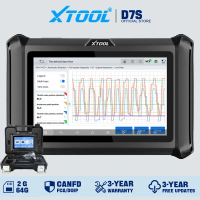 XTOOL D7S All Systems Car Diagnostic Tools Bidirectional Scanner ECU Coding 39+ Resets Automotive Sc