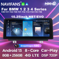 For BMW 1 2 3 4 Series F20 F21 F22 F30 F31 F32 F33 F34 F35 F36 Wireless Carplay Automotive Multimedia Car Radio Android Auto GPS