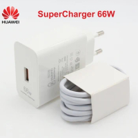 Original Huawei Mate 30 66w SuperCharge EU Power Adapter 6A Type C Cable For Huawei Mate 40 Pro Mate30 40 P40 Pro Nova8 Se P30