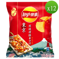 【Lay’s 樂事】波樂東京照燒烤雞串味洋芋片34gX12包